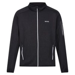Regatta Mens Newhill Marl Full Zip Fleece Jacket - S, Ash