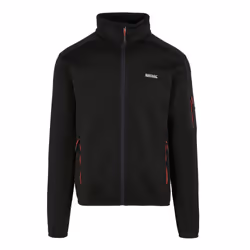 Regatta Mens Newhill Marl Full Zip Fleece Jacket - S, Ash