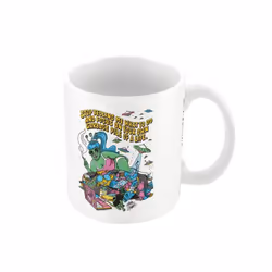 Letter Shoppe Focus On Your Own Garbage Mug