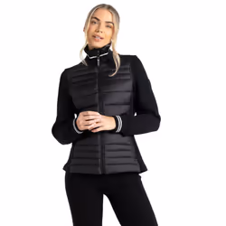 Dare 2B Womens/Ladies Icy Hybrid Padded Jacket - 20 UK, Black