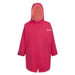 Regatta Childrens/Kids Changing Robe - 5-9 Years, Pink Potion/Pink Shell