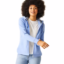 Regatta Womens/Ladies Bayletta Striped Lining Full Zip Hoodie