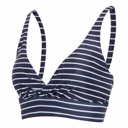 Regatta Womens/Ladies Paloma Stripe Textured Bikini Top - 16 UK, Navy/White