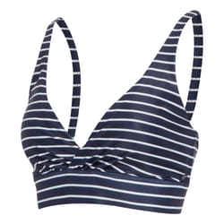 Regatta Womens/Ladies Paloma Stripe Textured Bikini Top - 16 UK, Navy/White
