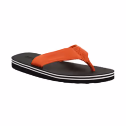 Regatta Mens Rico Flip Flops - 7 UK, Ash/Rusty Orange