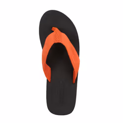 Regatta Mens Rico Flip Flops - 7 UK, Ash/Rusty Orange