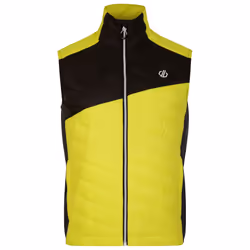 Dare 2B Mens Touring Quilted Lightweight Gilet - 3XL, Neon Spring/Black