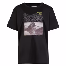 Regatta Childrens/Kids Alvardo VIII Mountain T-Shirt - 5-6 Years, Black