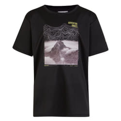 Regatta Childrens/Kids Alvardo VIII Mountain T-Shirt - 5-6 Years, Black