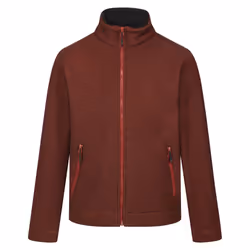 Regatta Mens Garrian II Full Zip Fleece Jacket - M, Burnt Henna