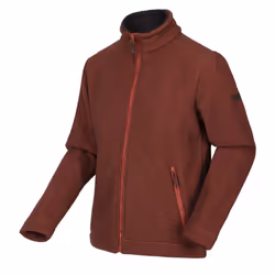 Regatta Mens Garrian II Full Zip Fleece Jacket - M, Burnt Henna