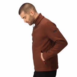 Regatta Mens Garrian II Full Zip Fleece Jacket - M, Burnt Henna