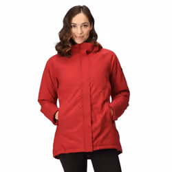 Regatta Womens/Ladies Sanda III Waterproof Jacket - 10 UK, Rumba Red