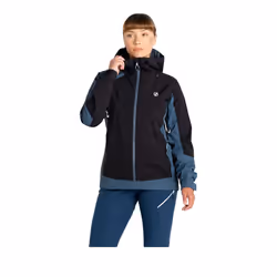 Dare 2B Womens/Ladies Traversing Waterproof Jacket - 20 UK, Black/Orion