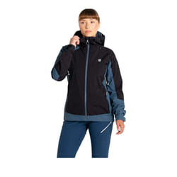 Dare 2B Womens/Ladies Traversing Waterproof Jacket - 20 UK, Black/Orion