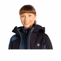 Dare 2B Womens/Ladies Traversing Waterproof Jacket - 20 UK, Black/Orion