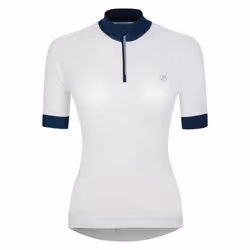Dare 2B Womens/Ladies Pedal Through It II Jersey - 14 UK, White