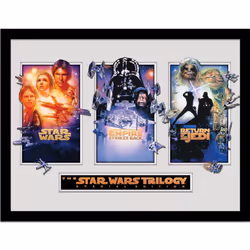 Star Wars Trilogy Breakout Framed Poster