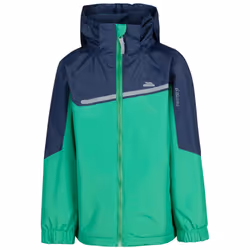 Trespass Boys Submerged Waterproof Jacket - 3-4 Years, Clover/Navy