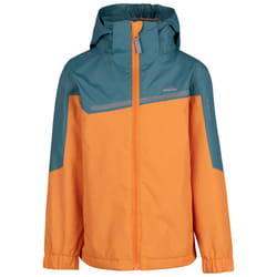 Trespass Boys Submerged Waterproof Jacket - 9-10 Years, Pumpkin Orange/Spruce