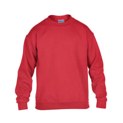 Gildan Childrens/Kids Heavy Blend Crew Neck Sweatshirt - 3-4 Years, Red