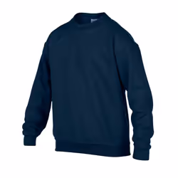 Gildan Childrens/Kids Heavy Blend Crew Neck Sweatshirt - 5-6 Years, Navy