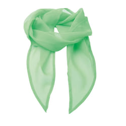 Premier Unisex Adult Colours Chiffon Scarf - One Size, Apple Green