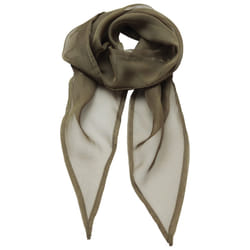 Premier Unisex Adult Colours Chiffon Scarf - One Size, Olive