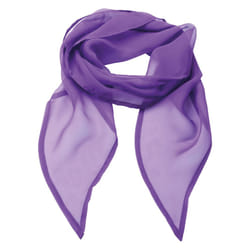 Premier Unisex Adult Colours Chiffon Scarf - One Size, Rich Violet