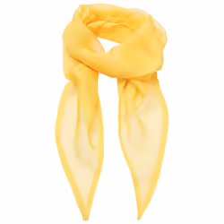Premier Unisex Adult Colours Chiffon Scarf - One Size, Sunflower