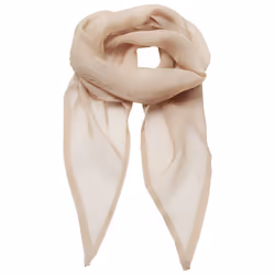 Premier Unisex Adult Colours Chiffon Scarf - One Size, Natural