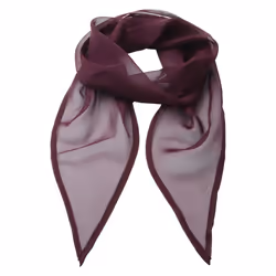 Premier Unisex Adult Colours Chiffon Scarf - One Size, Aubergine