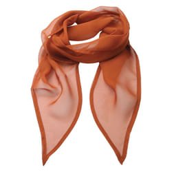 Premier Unisex Adult Colours Chiffon Scarf - One Size, Chestnut