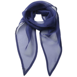 Premier Unisex Adult Colours Chiffon Scarf - One Size, Marine Blue