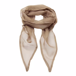 Premier Unisex Adult Colours Chiffon Scarf - One Size, Khaki