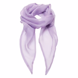 Premier Unisex Adult Colours Chiffon Scarf - One Size, Lilac
