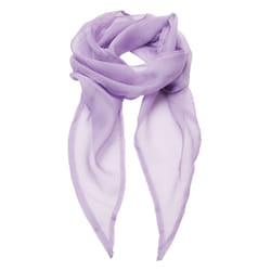 Premier Unisex Adult Colours Chiffon Scarf - One Size, Lilac