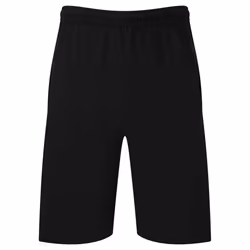 Fruit of the Loom Mens Iconic 195 Jersey Shorts - XL, Black