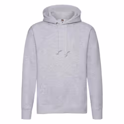 Fruit of the Loom Unisex Adult Premium Hoodie - L, Heather Grey
