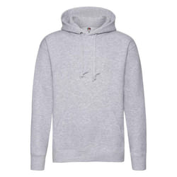 Fruit of the Loom Unisex Adult Premium Hoodie - S, Heather Grey