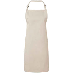 Premier Unisex Adult Colours Full Apron - One Size, Natural