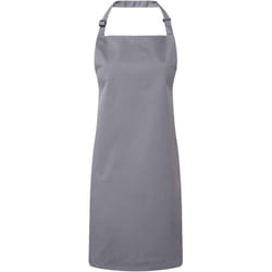 Premier Unisex Adult Colours Full Apron - One Size, Steel