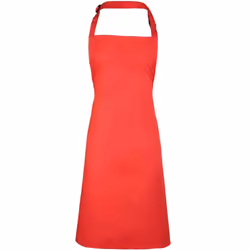 Premier Unisex Adult Colours Full Apron - One Size, Strawberry Red