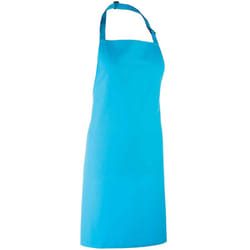 Premier Unisex Adult Colours Full Apron - One Size, Turquoise
