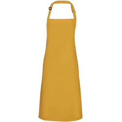 Premier Unisex Adult Colours Full Apron - One Size, Mustard