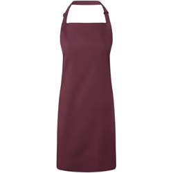Premier Unisex Adult Colours Full Apron - One Size, Aubergine