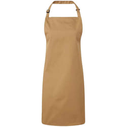 Premier Unisex Adult Colours Full Apron - One Size, Camel