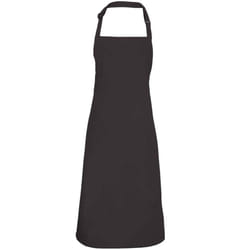 Premier Unisex Adult Colours Full Apron - One Size, Charcoal