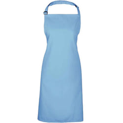 Premier Unisex Adult Colours Full Apron - One Size, Cornflower Blue