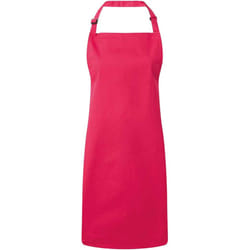 Premier Unisex Adult Colours Full Apron - One Size, Hot Pink